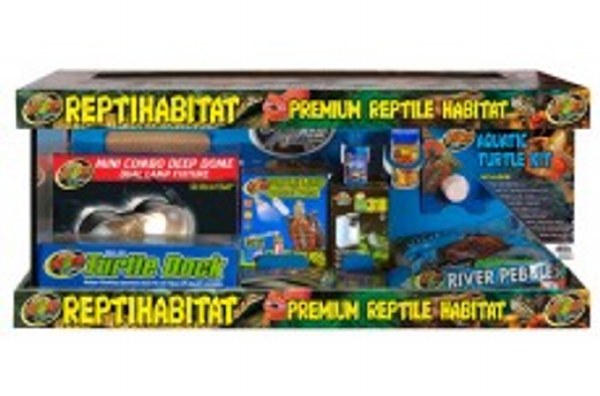 Zoo med 20 gallon 2025 reptihabitat aquatic turtle kit